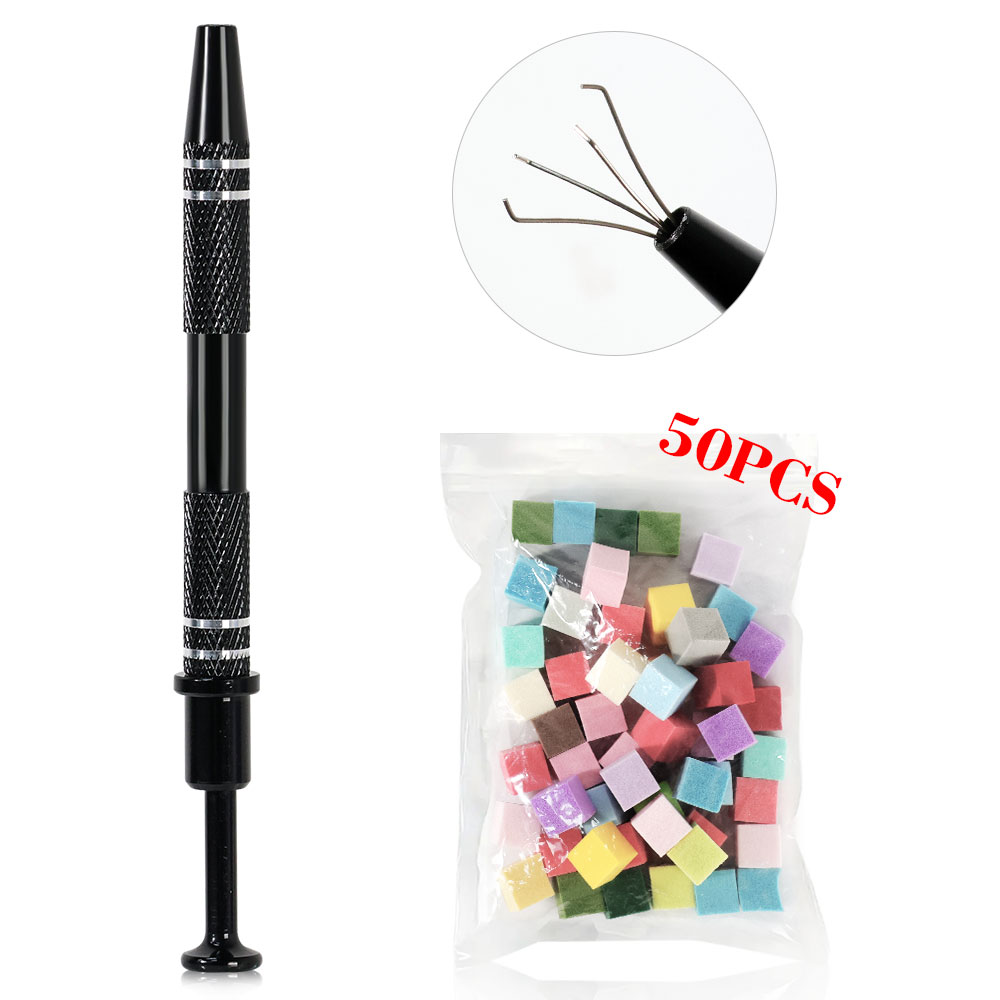 Nail Stamping Plate - Nail Stamping Plates with Sponge Puff