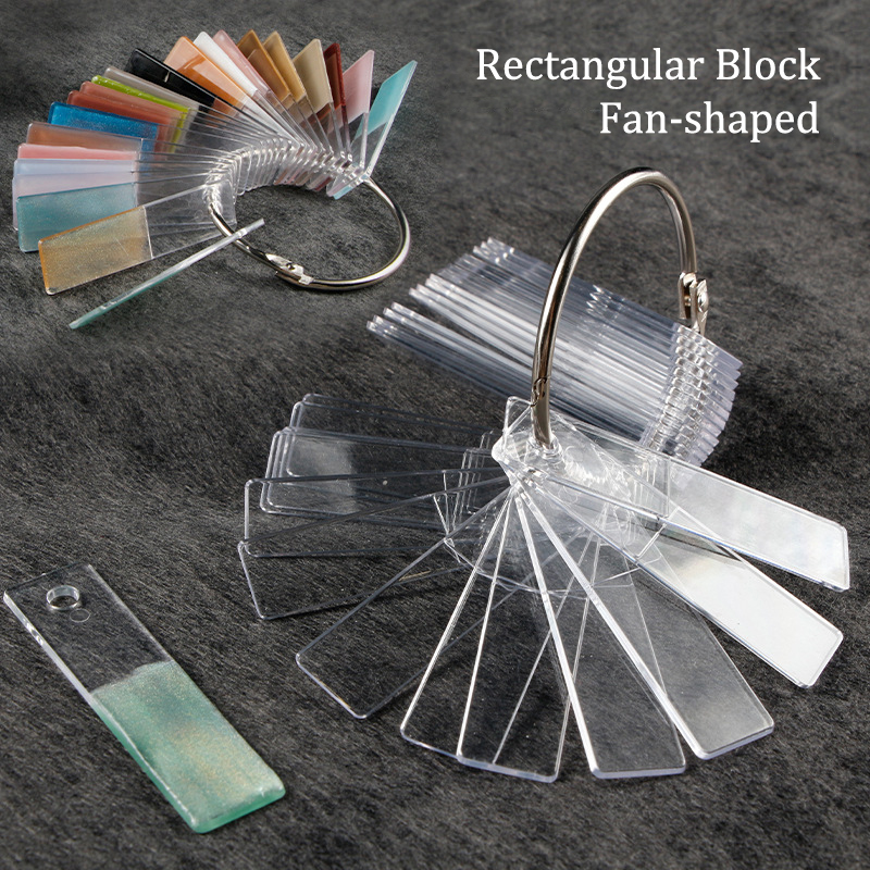 Nail Art Viral - Rectangle Fake Nail Art Display Swatch