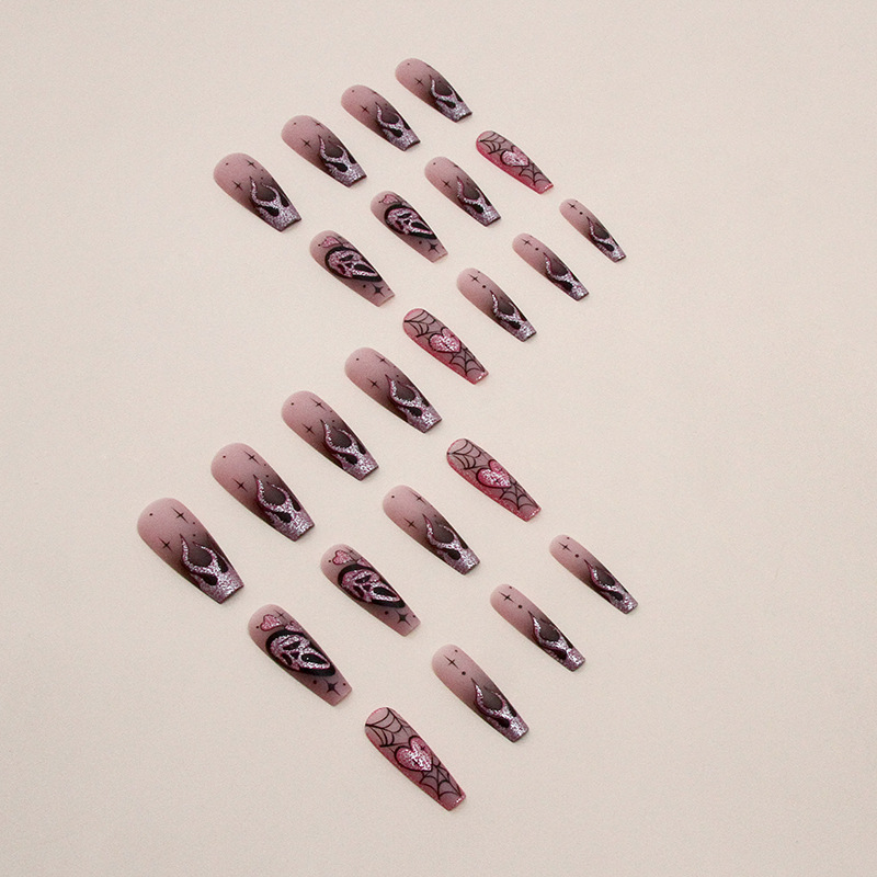 24pcs Glitter Pink Sequins Fak - Nail Art Gliter ulasan dan harga
