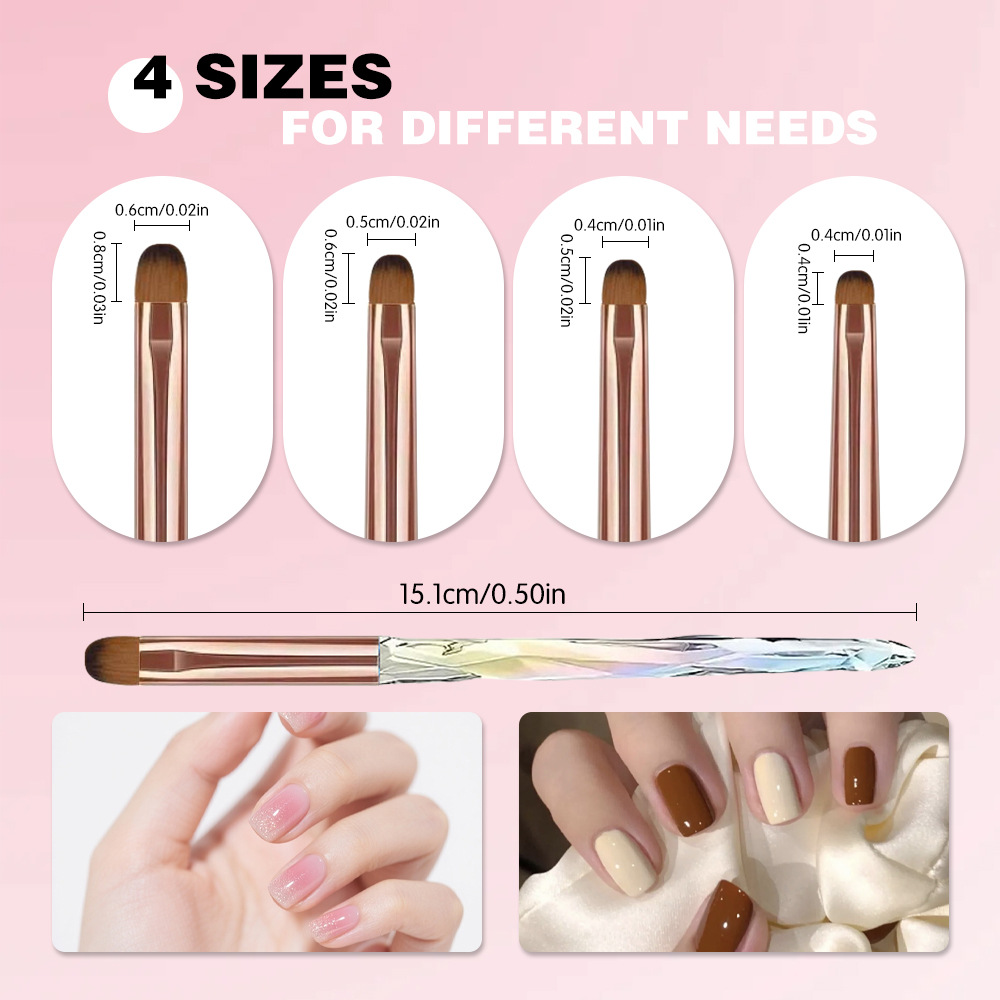Nail Brush for Nail Art Design - Nail Art Viral ulasan dan harga