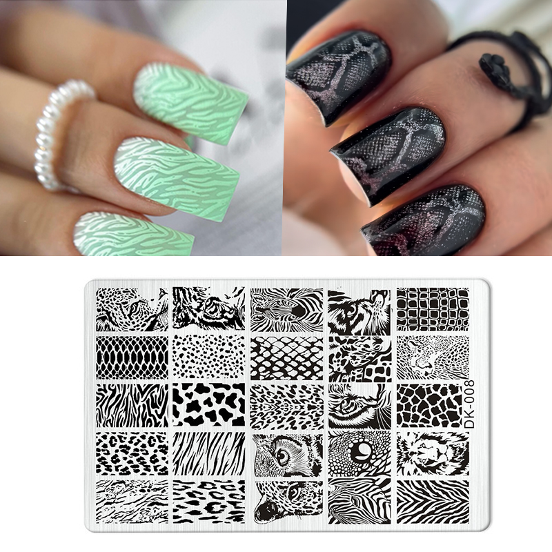 Animal Image Snake Leopard Nai - Nail Art Zebra Design ulasan dan harga