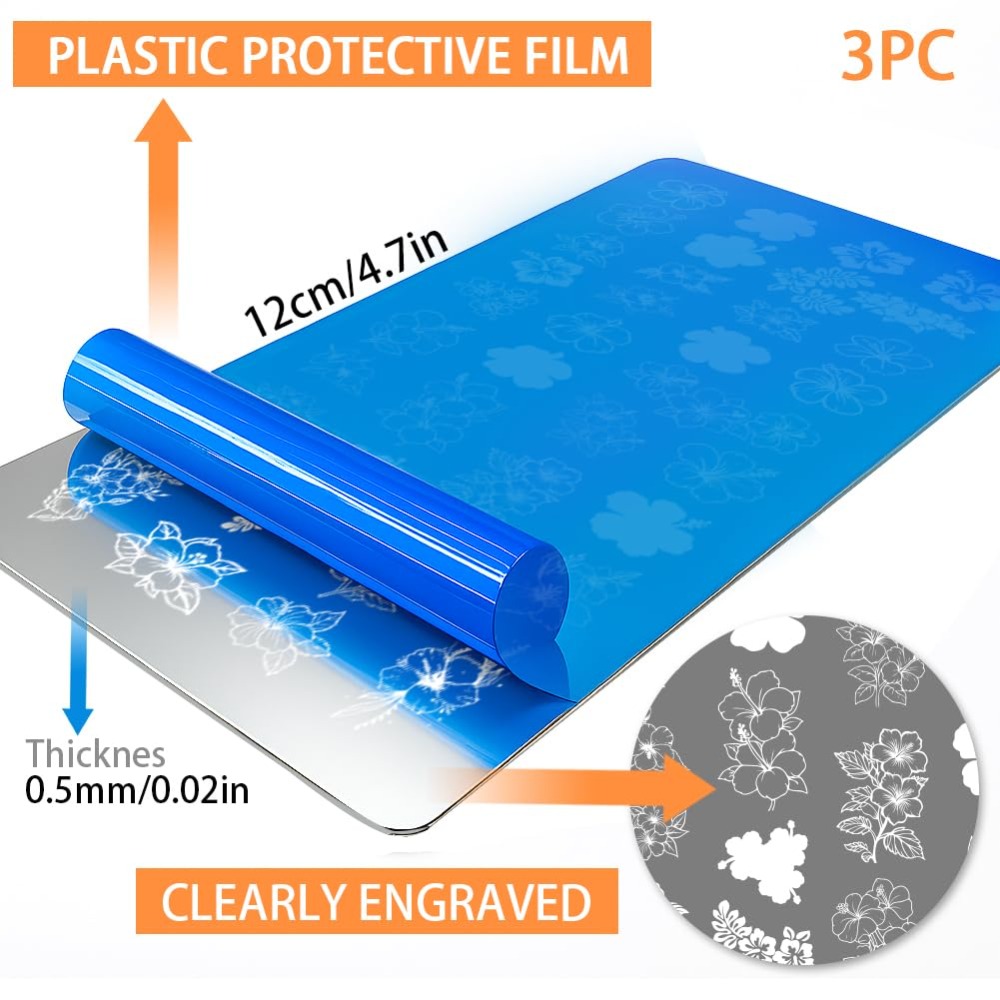 Stainless Steel DIY Nail Art T - Nail Stamping Plate ulasan dan harga