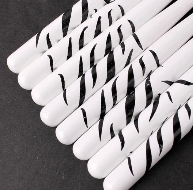 8 Pcs/Set Nail Art Design Brus - Nail Art Zebra Design ulasan dan harga
