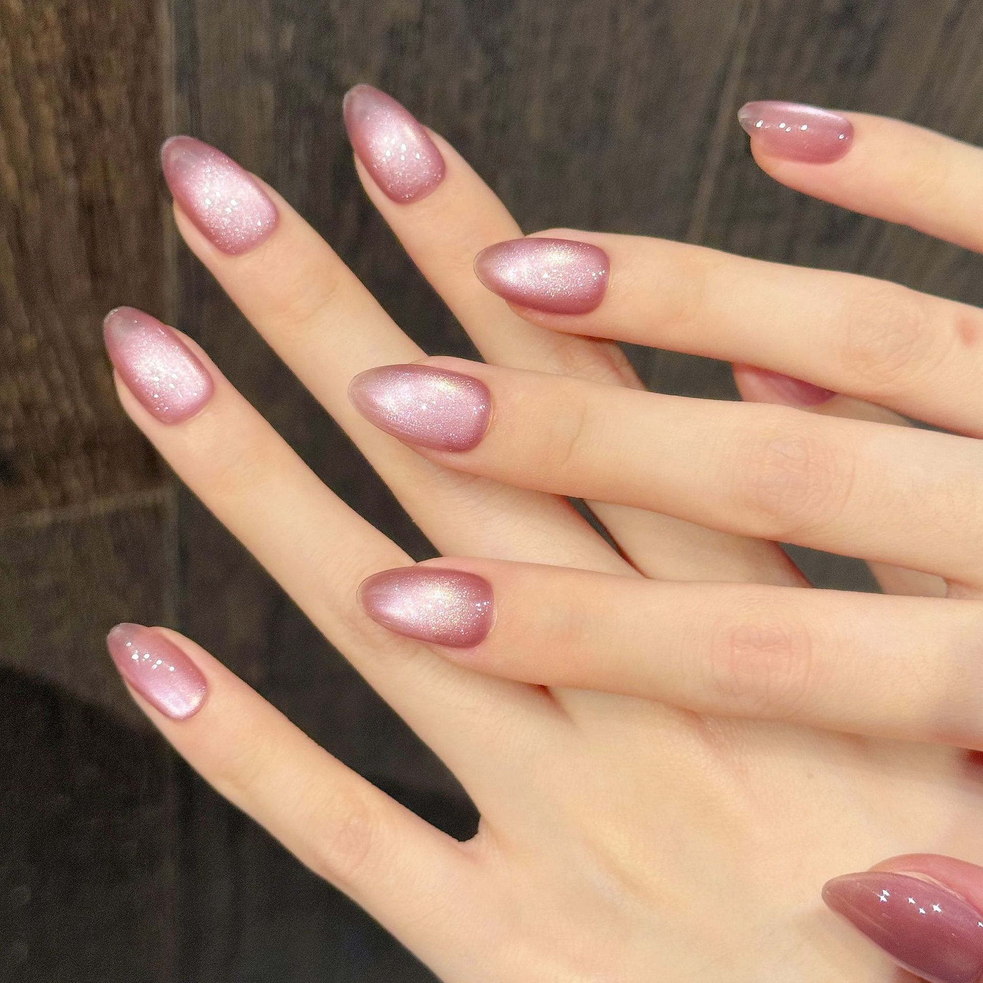 10pcs Pure Hand Pressed Short  - Nail Art Simple Elegant ulasan dan harga