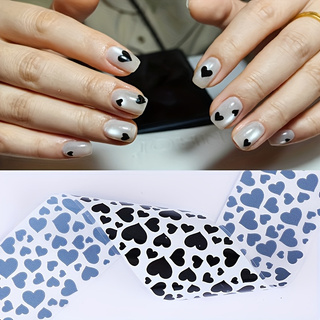 10pcs Mixed Pattern Nail Trans - Nail Art Zebra Design ulasan dan harga