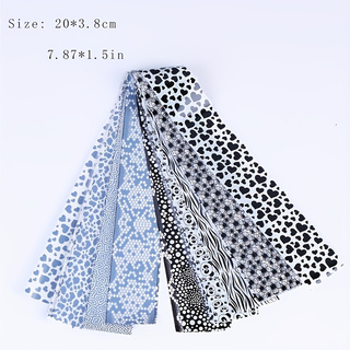 10pcs Mixed Pattern Nail Trans - Nail Art Zebra Design ulasan dan harga