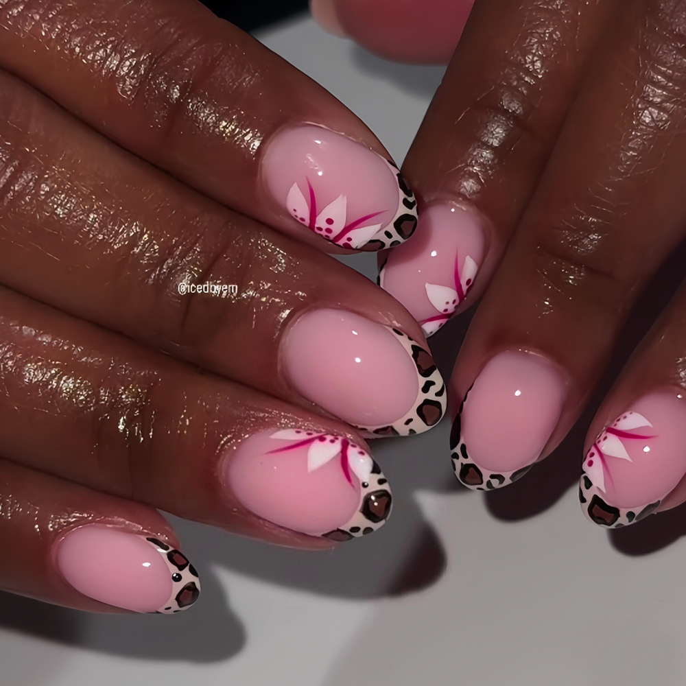 Short long fake nails for wome - Nail Art Gliter ulasan dan harga