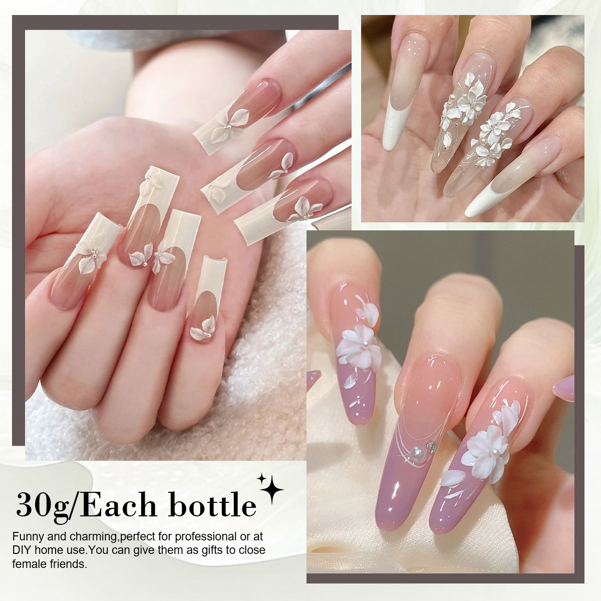LIMEGIRL 30g Non Stick Hand Ca - Nail Art Gothic ulasan dan harga