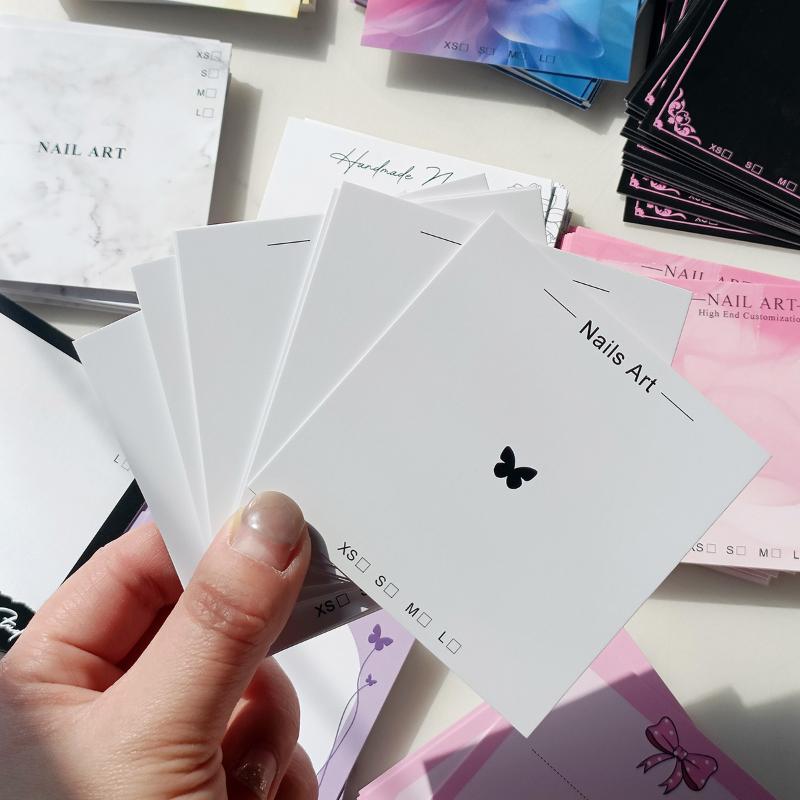 ●20 Sheets Press On Nail Botto - Nail Art Viral ulasan dan harga