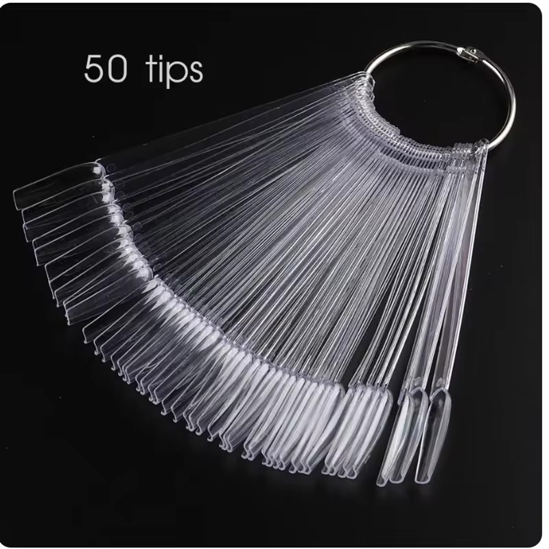 1 Set of Fake Nails with Clear - Nail Art Viral ulasan dan harga