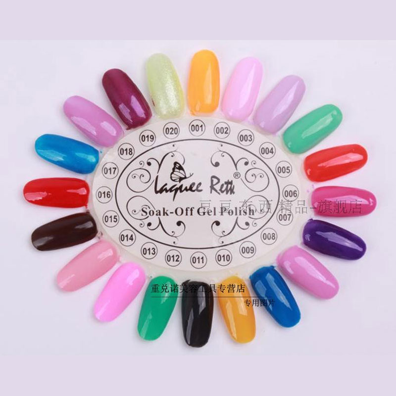 4Colors False Nail Tips Displa - Nail Art Viral ulasan dan harga