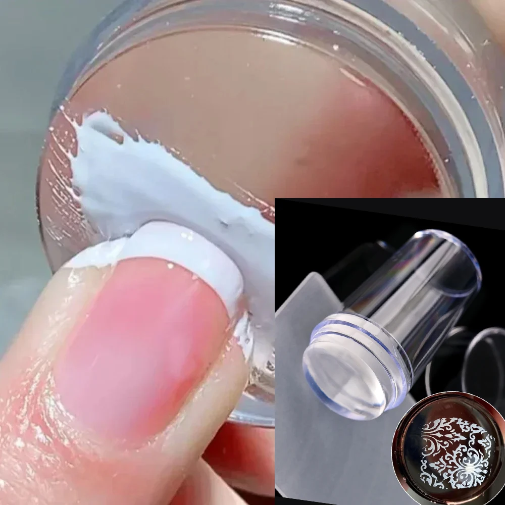Nail Stamper Jelly Silicone Pr - Nail Stamping Plate ulasan dan harga