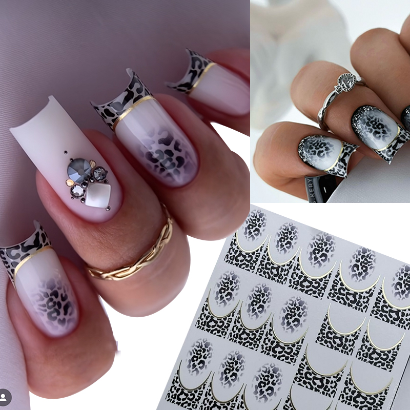 1pcs New Tiger Zebra Leopard P - Nail Art Zebra Design ulasan dan harga