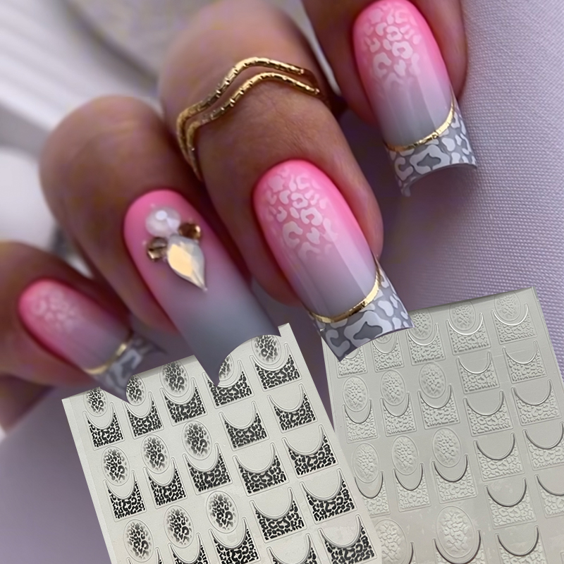 1pcs New Tiger Zebra Leopard P - Nail Art Zebra Design ulasan dan harga