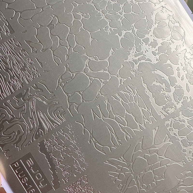 NAIL ART STAMPING PLATES BUBBL - Nail Stamping Plate ulasan dan harga